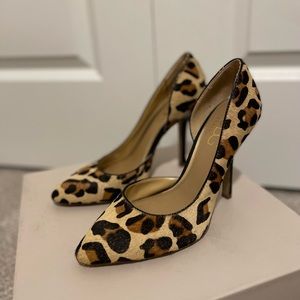 BCBG leopard heel